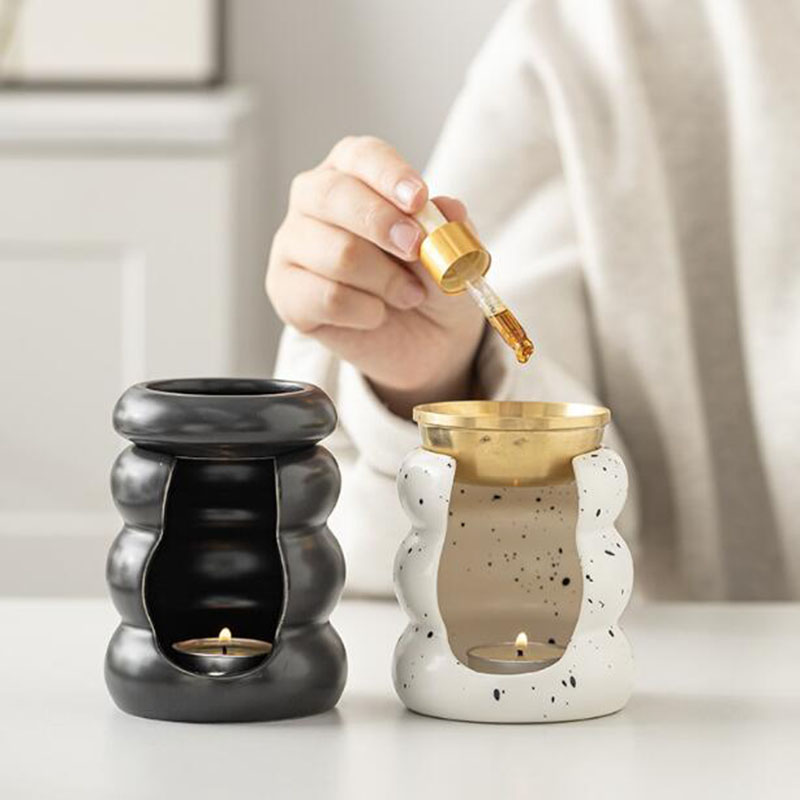 Home Fragrance Oil Burner - Moda cerâmica queimador de aromaterapia óleo