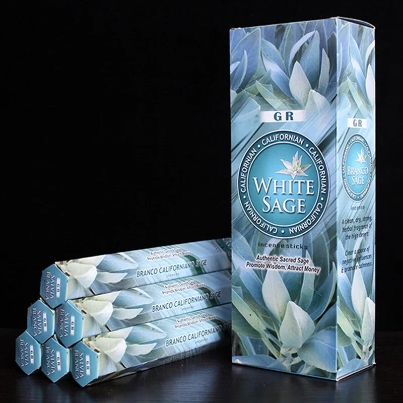 Home Fragrance White Jasmine - Fragrância 110 pçs branco sálvia lavanda