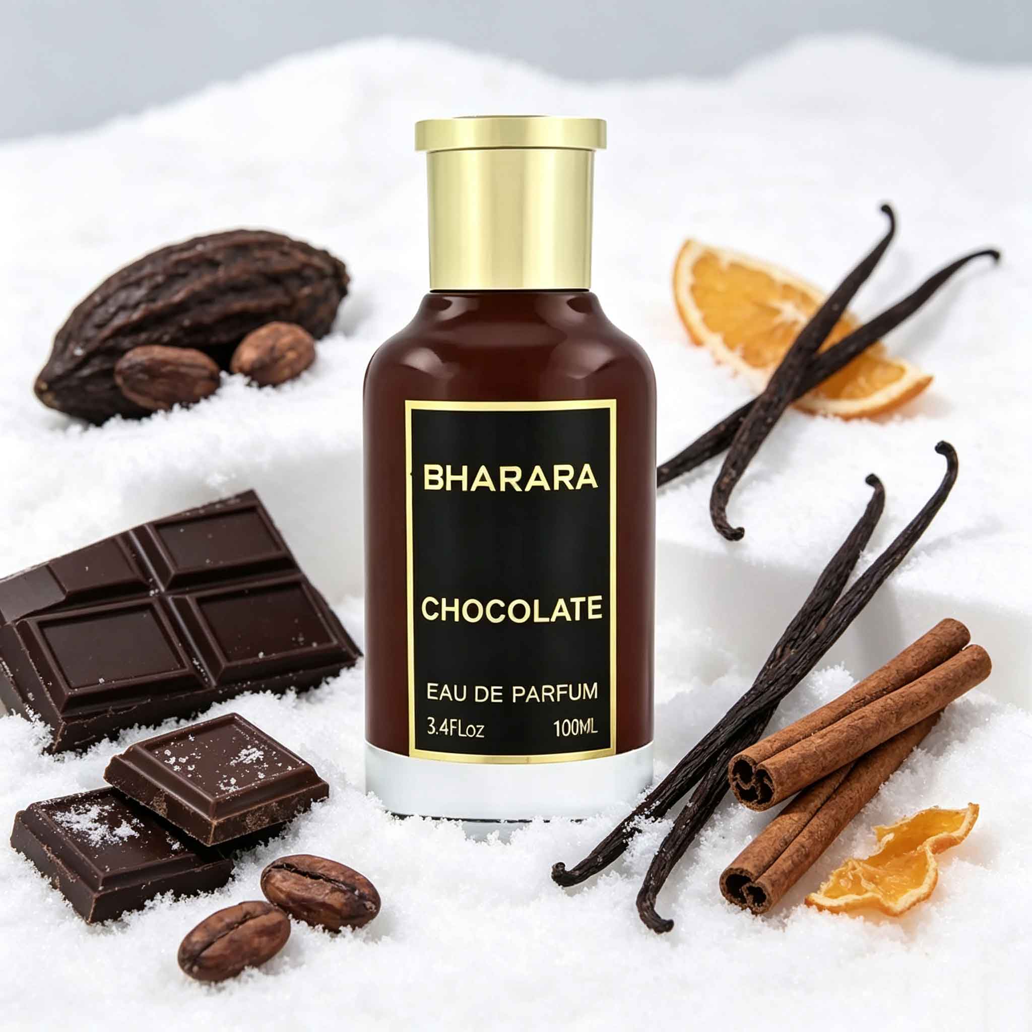 Home Spray Fragrance - Bharara Chocolate EDP de Longa Duração,