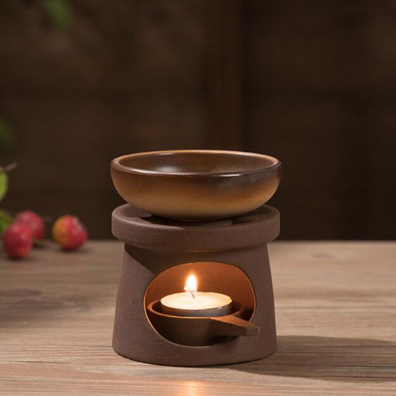 Home Fragrance Oil Burner - Móveis de óleo essencial de cerâmica