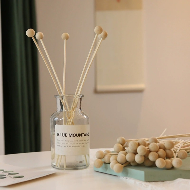 Home Fragrance Reeds - 30 pçs/lote bola de madeira sem