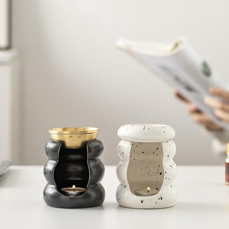 Moda cerâmica queimador de aro - Home Fragrance Oil Burner avaliação e preço