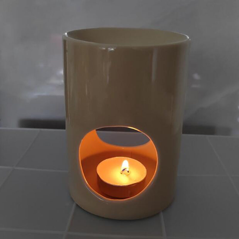 Criativo cor pura cilindro cas - Home Fragrance Oil Burner avaliação e preço