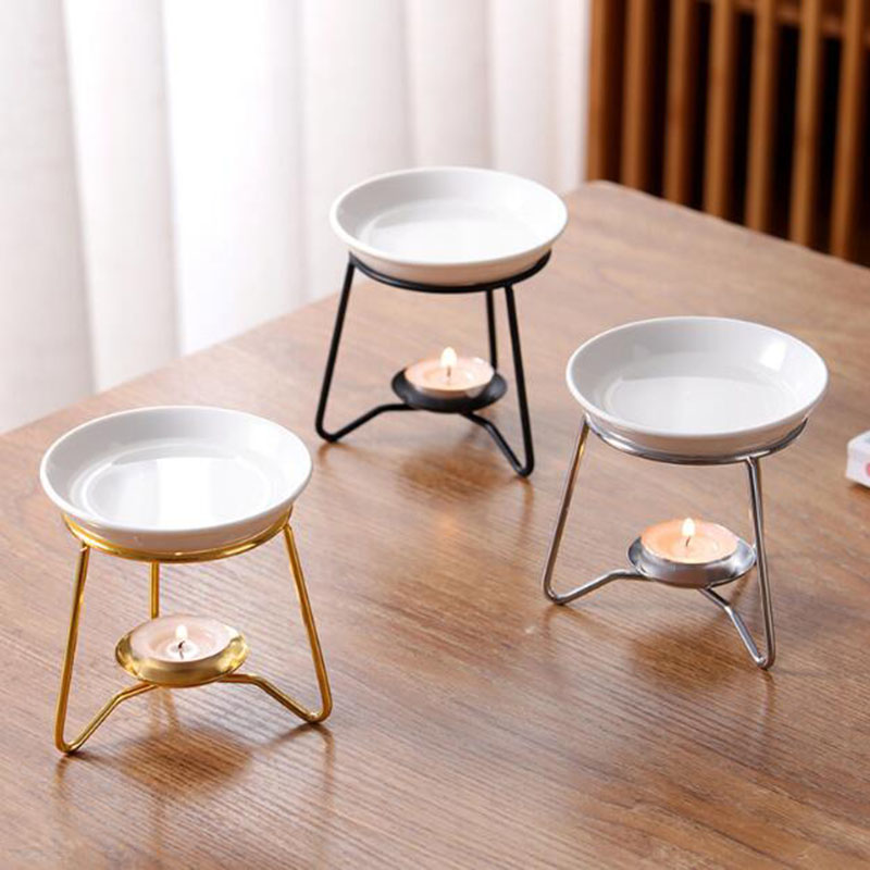 Rack de metal criativo tigela  - Home Fragrance Oil Burner avaliação e preço