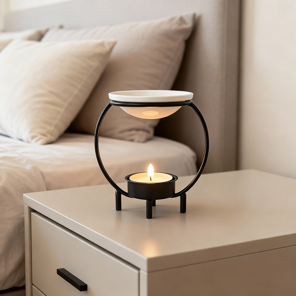 Suporte Criativo de Ferro para - Home Fragrance Oil Burner avaliação e preço