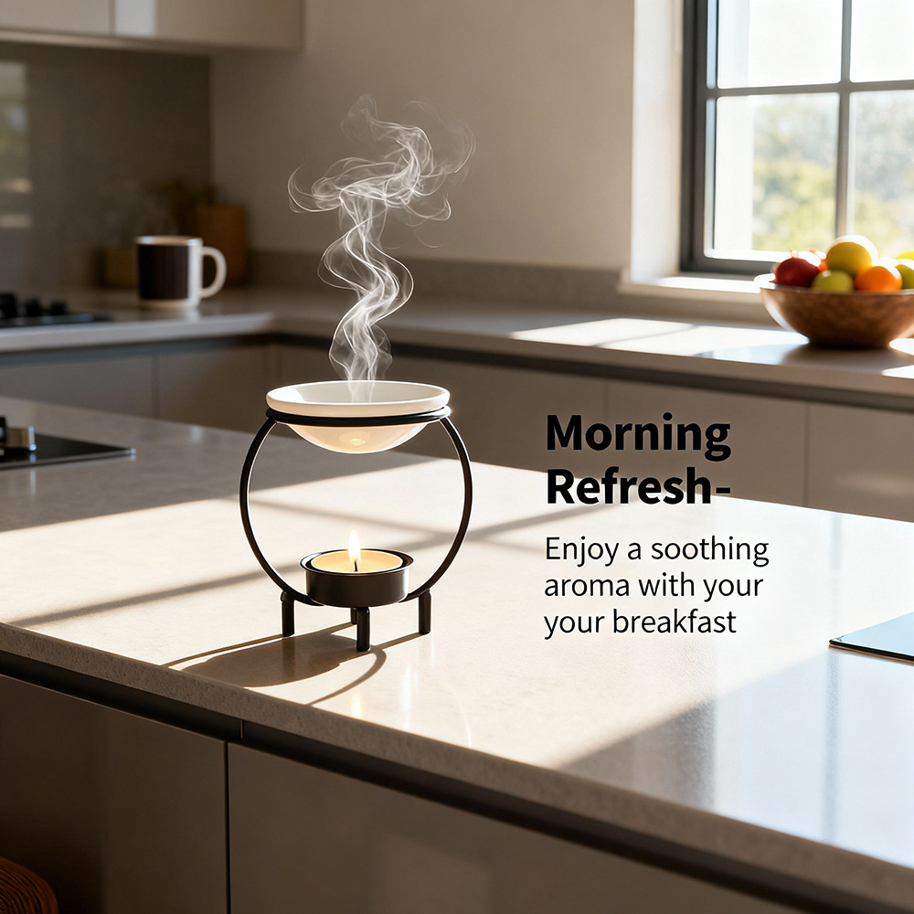 Suporte Criativo de Ferro para - Home Fragrance Oil Burner avaliação e preço