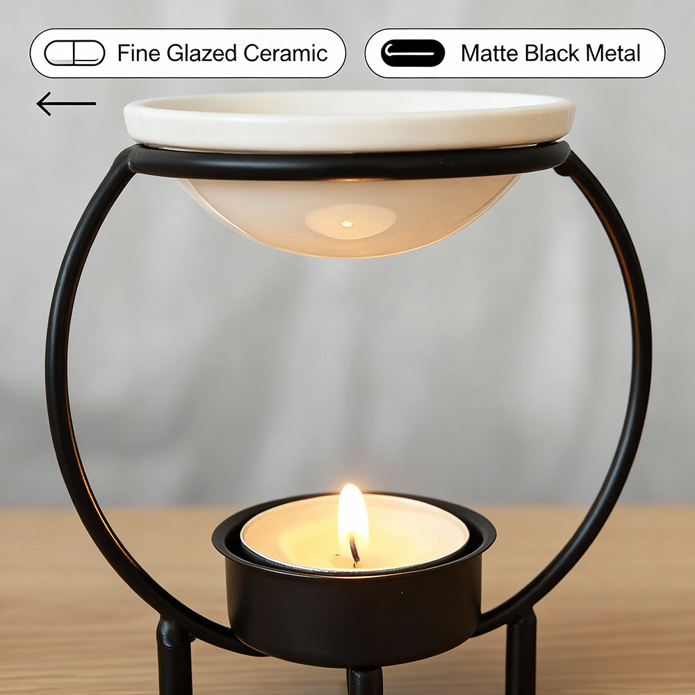 Suporte Criativo de Ferro para - Home Fragrance Oil Burner avaliação e preço
