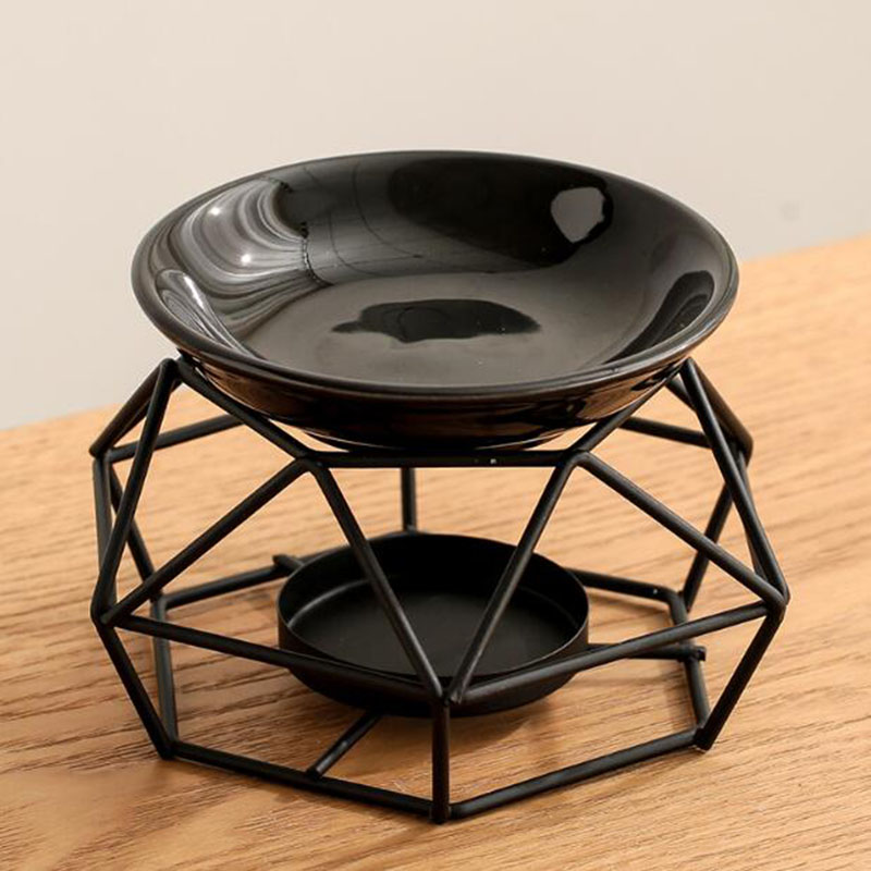 Tigela de cerâmica rack de fer - Home Fragrance Oil Burner avaliação e preço