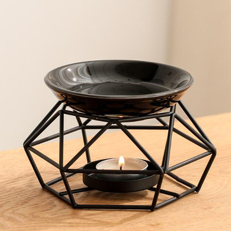 Tigela de cerâmica rack de fer - Home Fragrance Oil Burner avaliação e preço