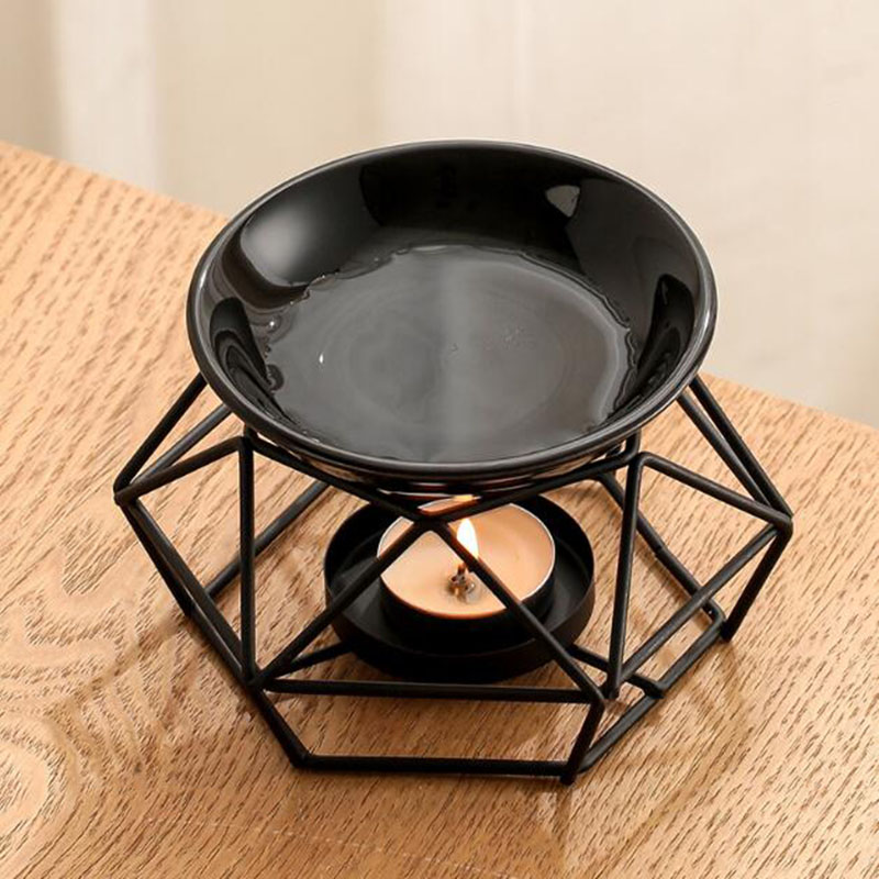 Tigela de cerâmica rack de fer - Home Fragrance Oil Burner avaliação e preço