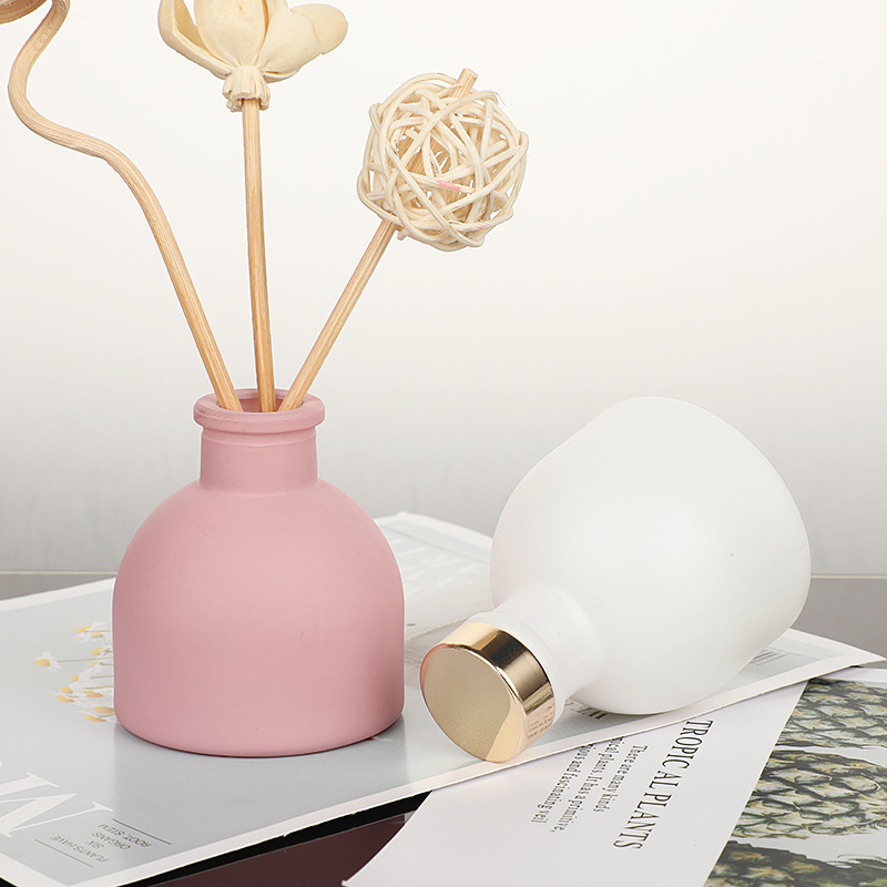 1pc 50ml vazio rosa/branco/ama - Home Fragrance Reeds avaliação e preço